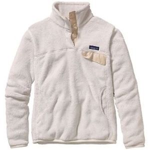 White Patagonia Quarter Zip